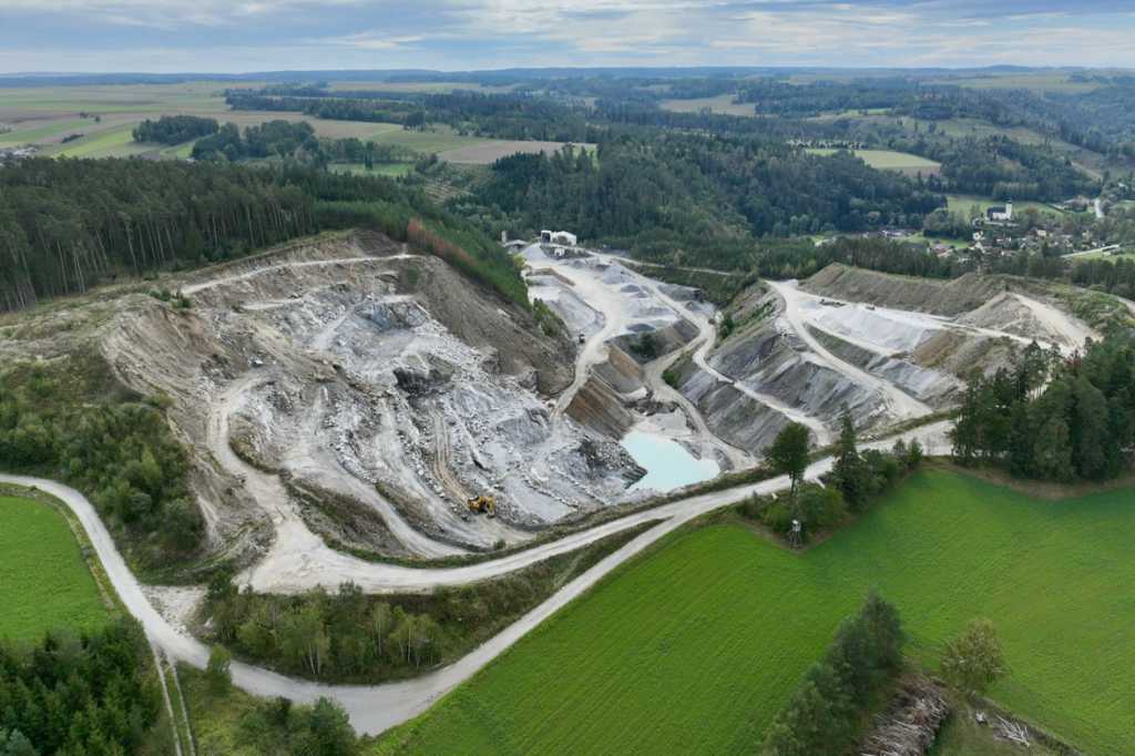 Luftbildaufnahme Werk Eibenstein